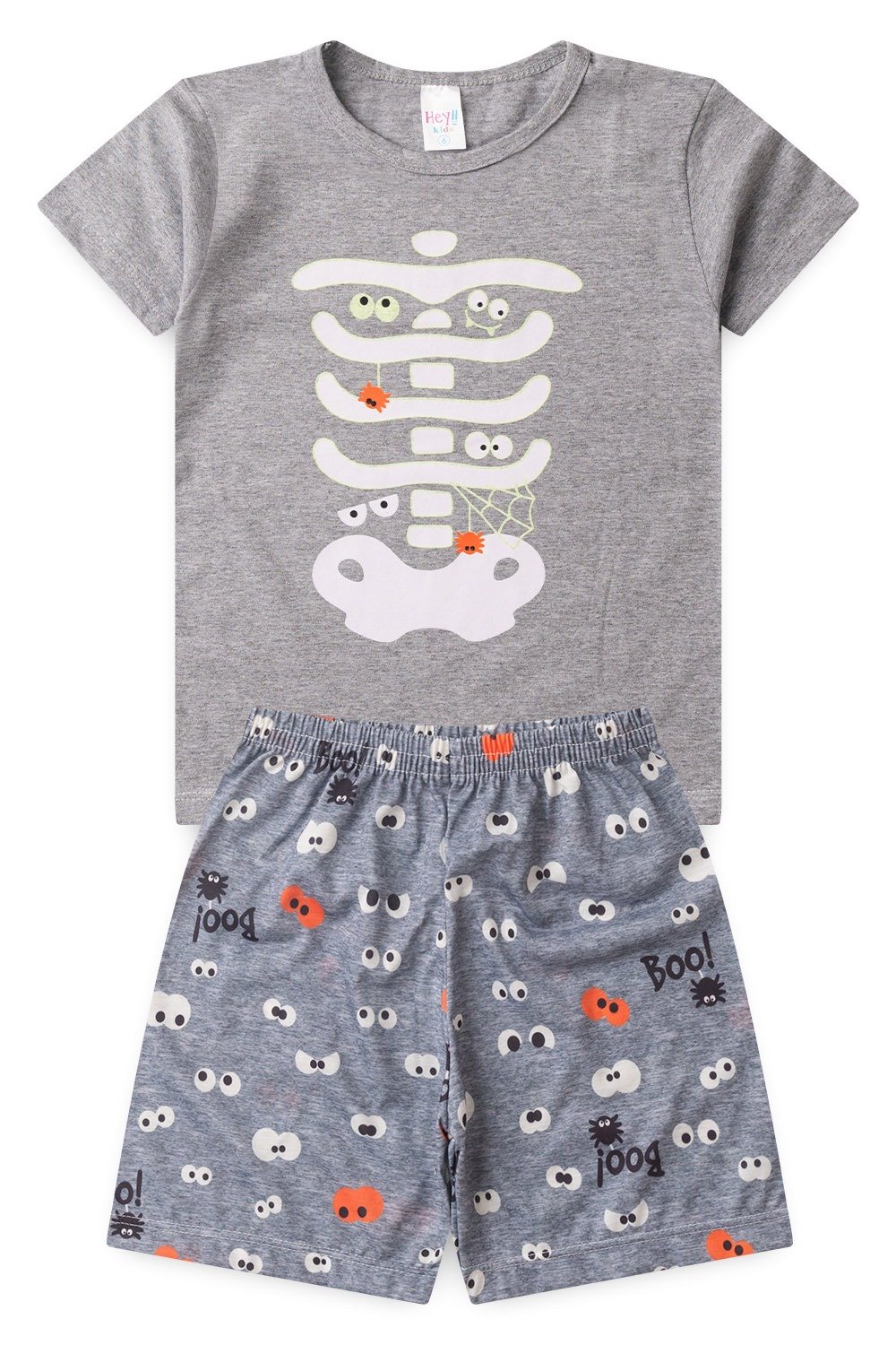 Pijama Curto Brilha no Escuro